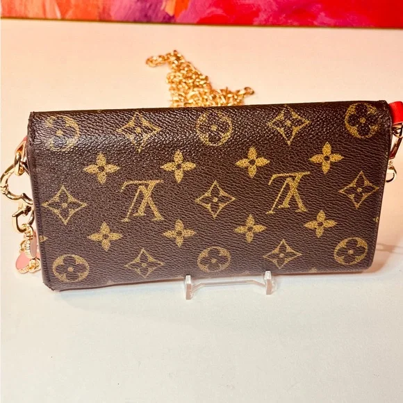 Louis Vuitton Monogram Bundel Saraha wallet and Elise web of two - Picture 10 of 13